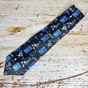 Vintage 1997 Looney Tunes Stamp Collection Bugs Bunny Novelty Tie